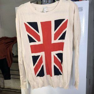Forever 21 Womans Crew Neck Sweater S Off White